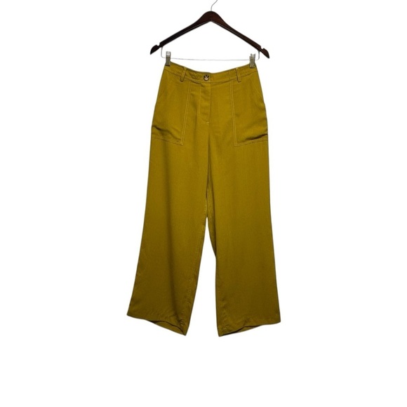 NWOT REVOLVE TULAROSA Nellie Pant Mustard S - Picture 6 of 10